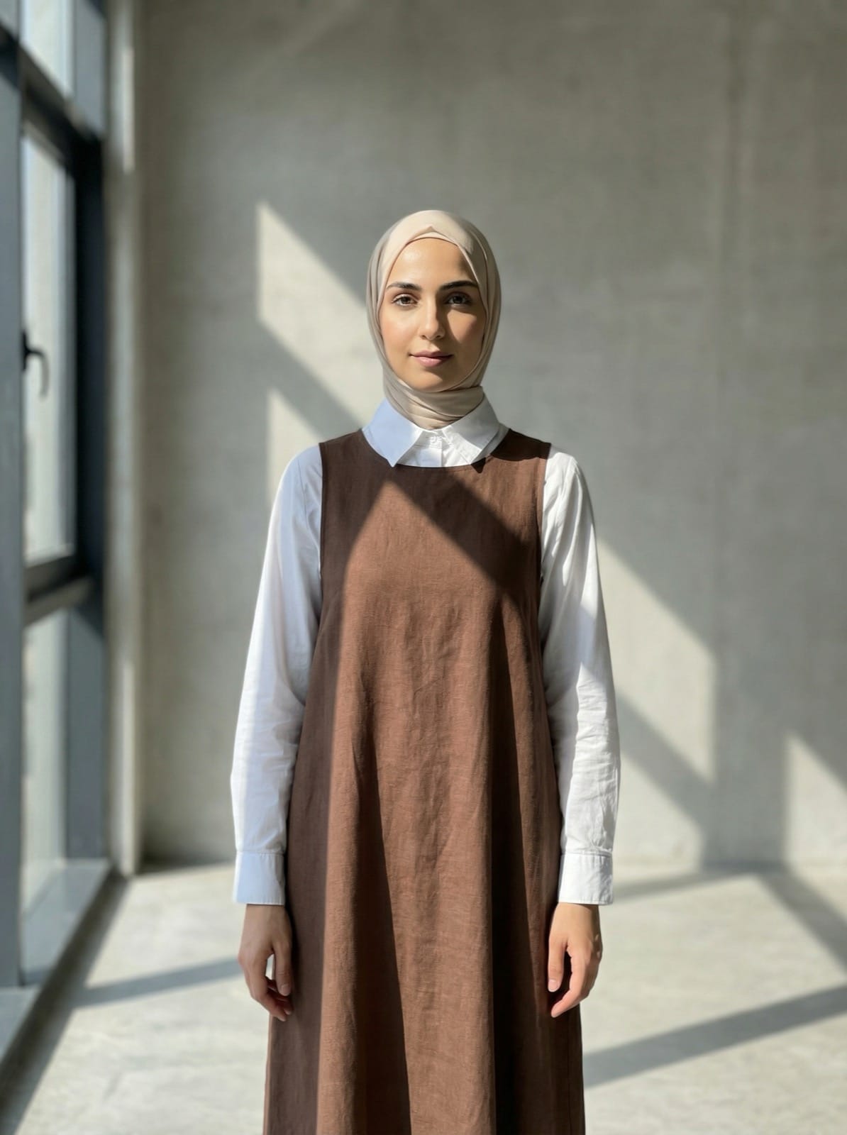 AI-generated fashion mockup