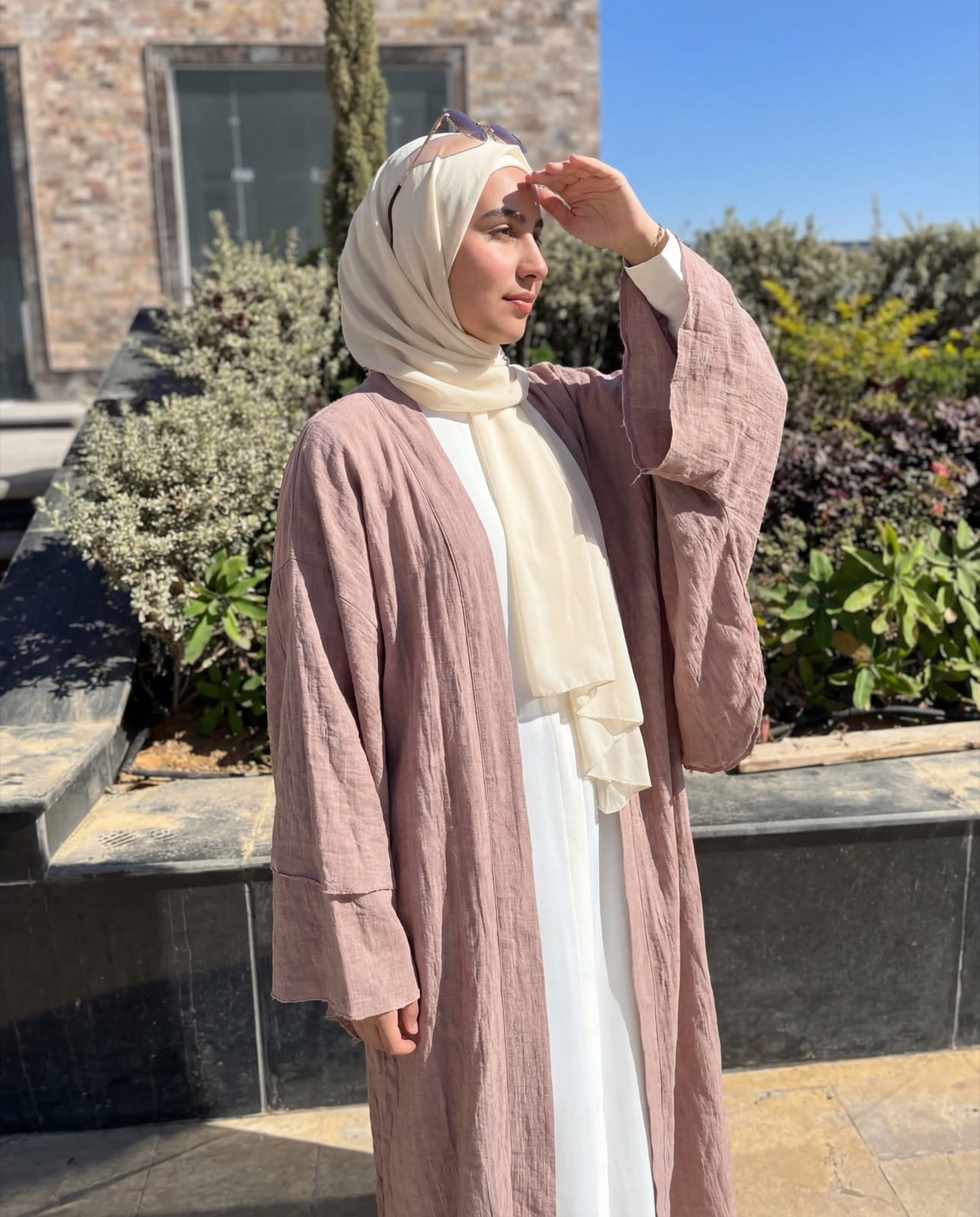 AI-generated fashion mockup