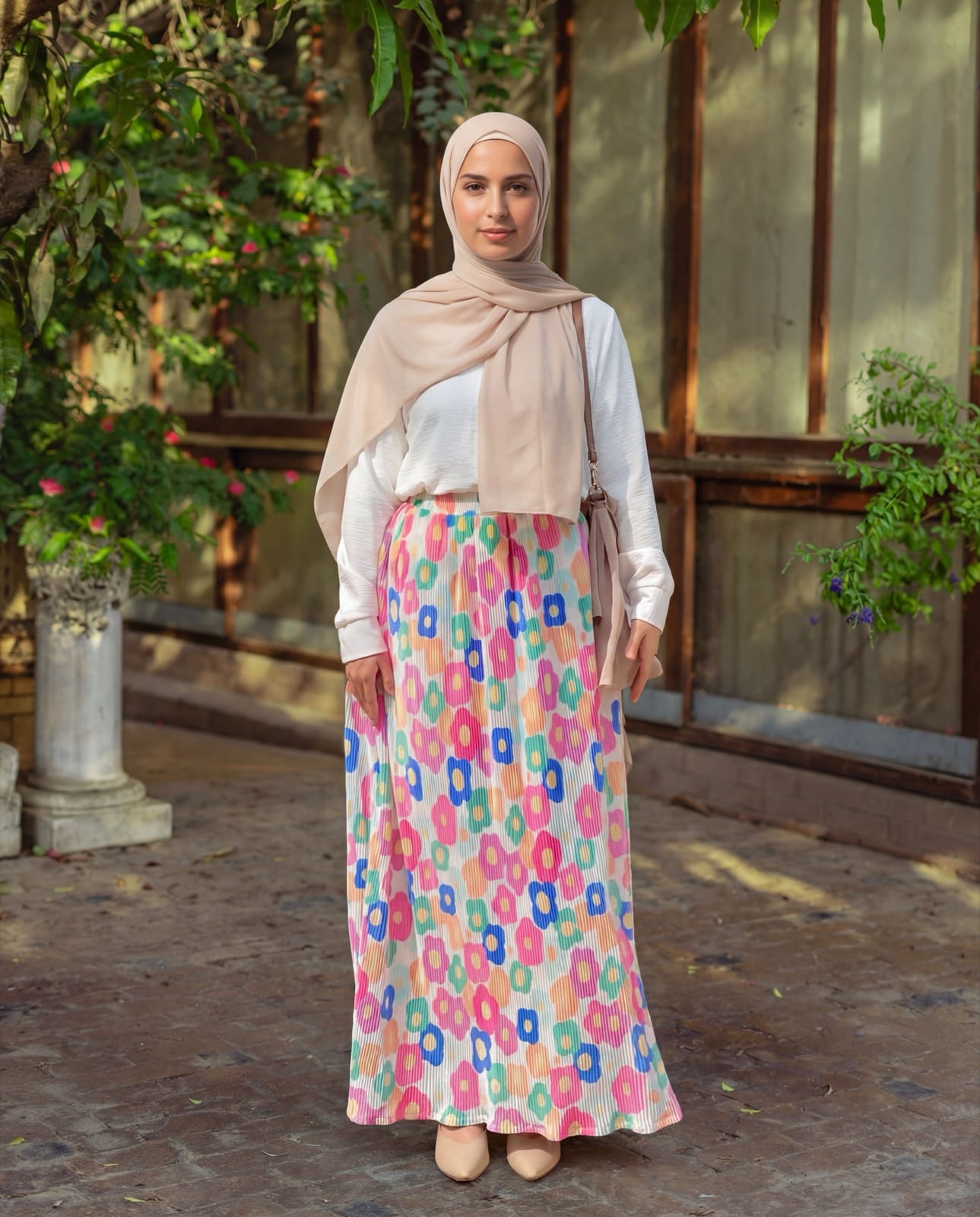 AI-generated fashion mockup