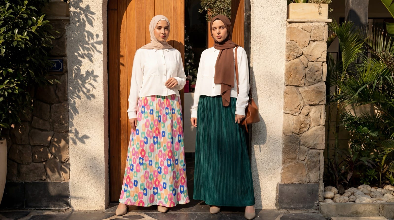 AI-generated fashion mockup