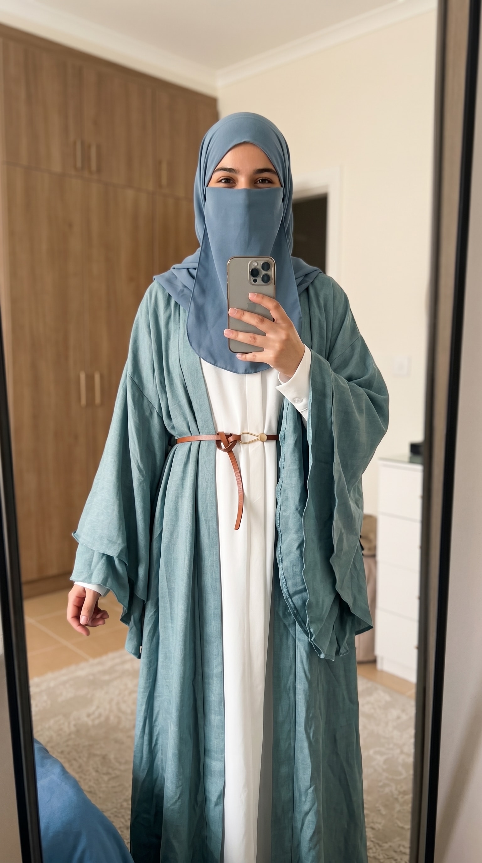 AI-generated fashion mockup