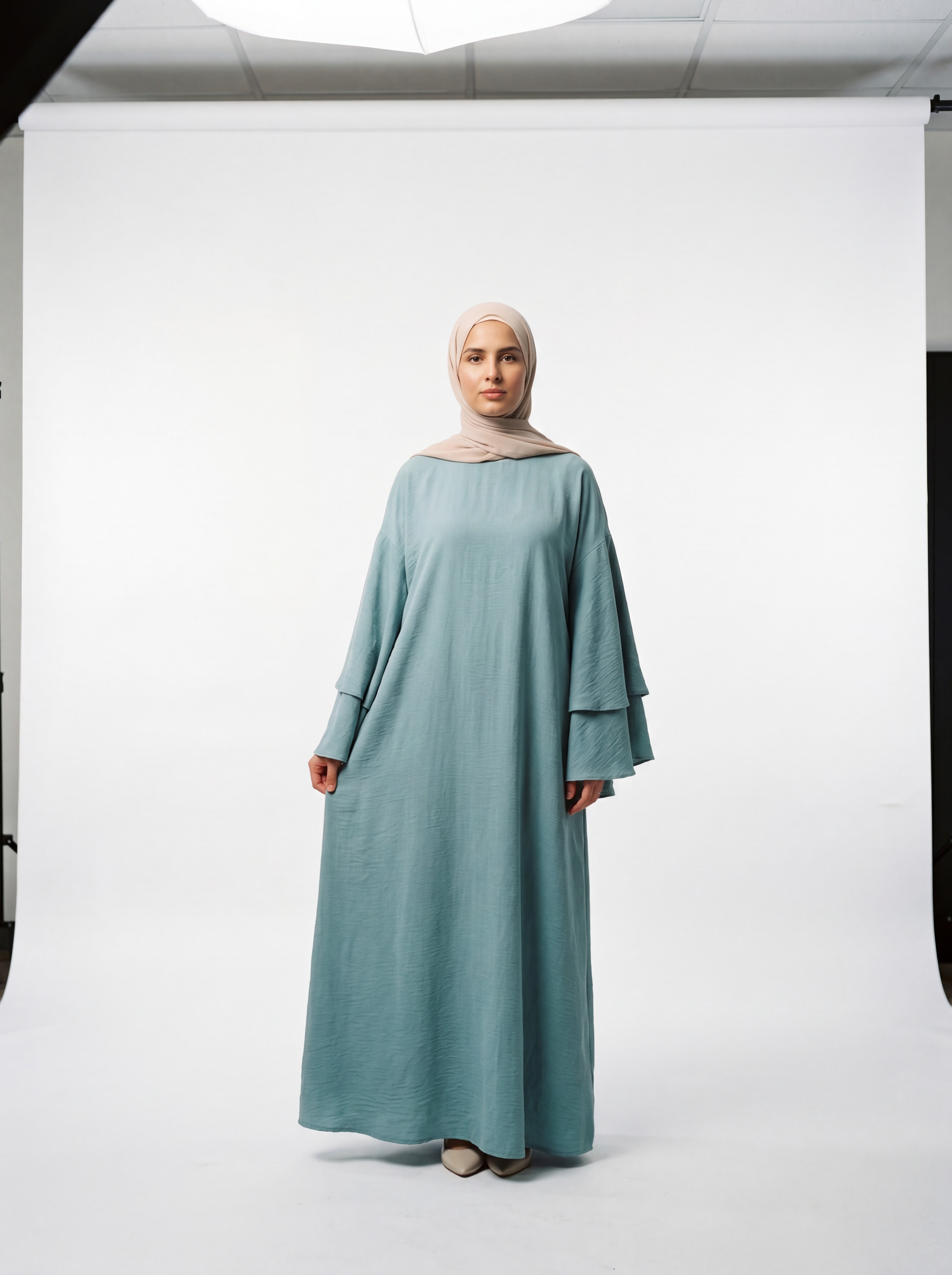 AI-generated fashion mockup
